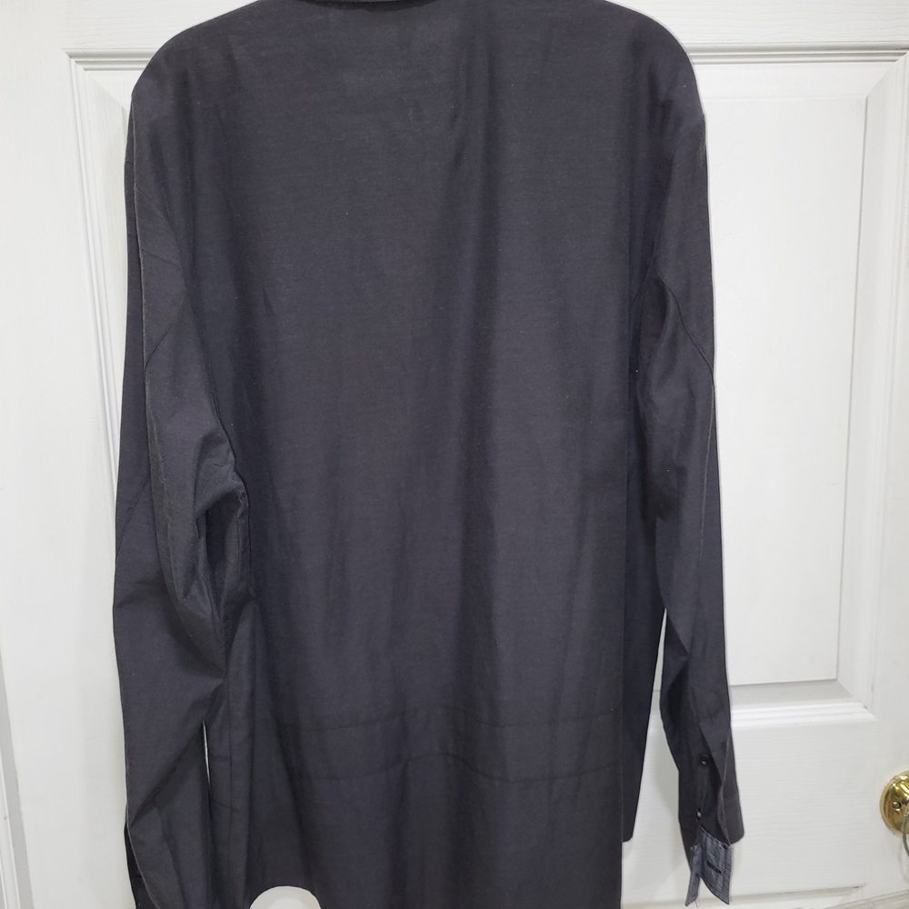 Men's Gray Button-Up Jacket - Picture 5 of 6